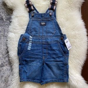 Oshkosh Stripe Strap Short-alls